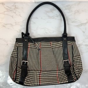 3 for $12 Chaps Houndstooth shoulder bag Purse